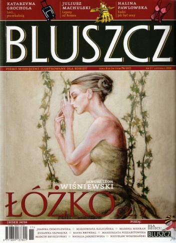 Okładka: Bogusław Wołoszański - Bluszcz, nr 2 / listopad 2008