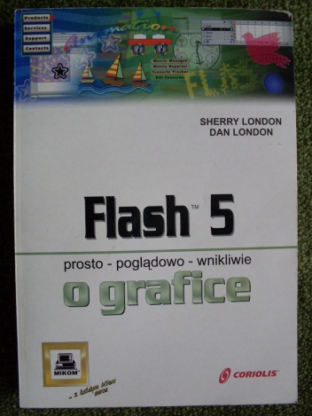 Okładka: Sherry London - Flash 5 prosto - poglądowo - wnikliwie o grafice