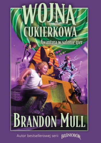 Okładka: Brandon Mull - Awantura w salonie gier