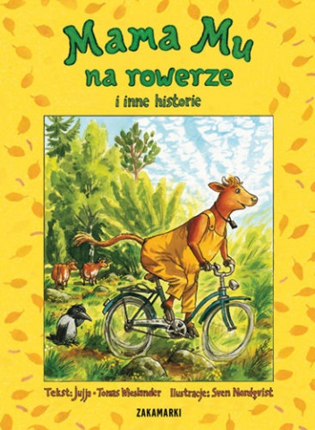 Okładka: Jujja Wieslander - Mama Mu na rowerze i inne historie