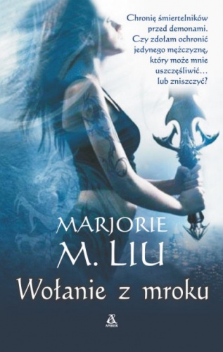 Okładka: Marjorie M. Liu - Wołanie z mroku