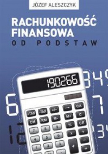 Okładka: Józef Aleszczyk - Rachunkowość finansowa od podstaw