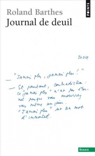 Okładka: Roland Barthes - Journal de deuil