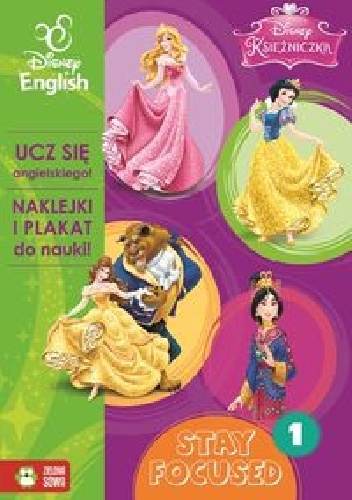 Okładka:  praca zbiorowa - Księżniczka Stay Focused 1 Disney English