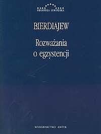 Okładka: Mikołaj Bierdiajew - Rozważania o egzystencji