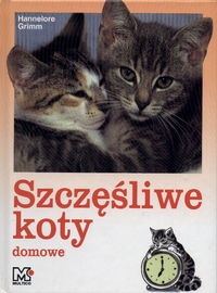 Okładka:  Hannelore Grimm - Szczęśliwe koty domowe