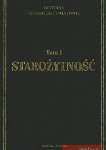 Okładka: T. Skoczek - Historia lit.świat.1