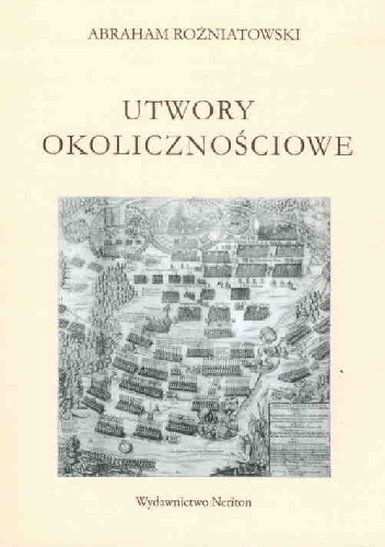 Okładka: Abraham Rożniatowski - Utwory okolicznościowe