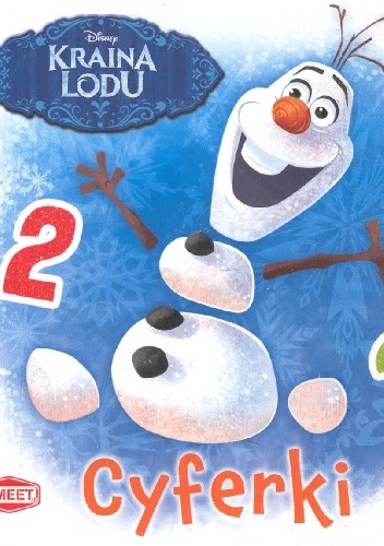 Okładka: Walt Disney - Kraina Lodu. Cyferki