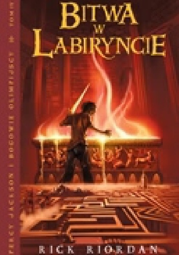 Okładka: Rick Riordan - Bitwa w Labiryncie