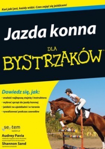 Okładka: Audrey Pavia - Jazda konna dla bystrzaków