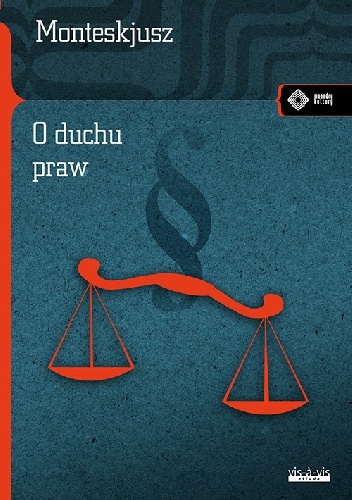 Okładka: Karol Ludwik Monteskiusz - O duchu praw