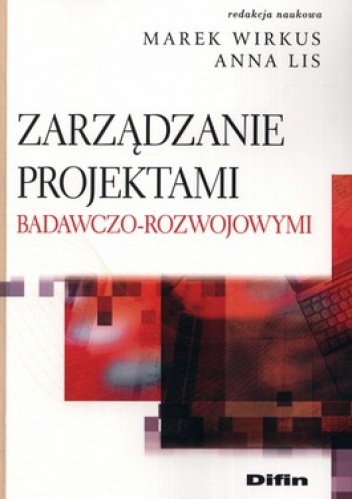 Okładka: Anna Lis - Zarządzanie projektami badawczo-rozwojowymi