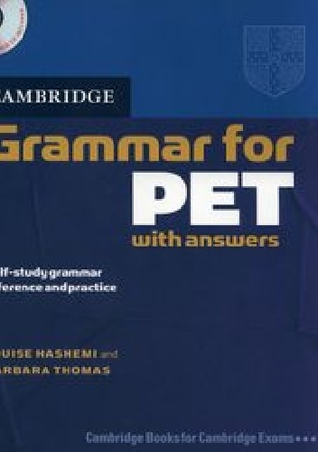 Okładka: Louise Hashemi - Cambridge Grammar for PET with answers