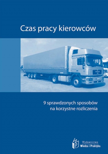 Okładka: Bartłomiej Jędrzejak - Czas pracy kierowców - e-book