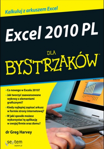 Okładka: Greg Harvey - Excel 2010 PL dla bystrzaków