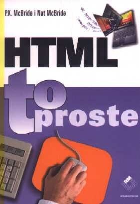 Okładka: Nat McBride - HTML - to proste