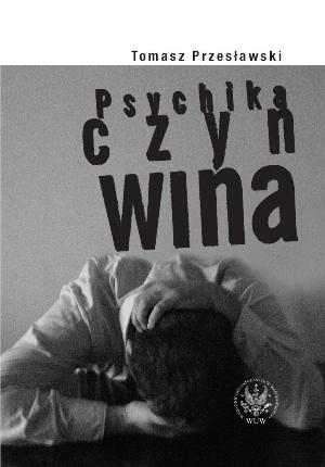 Okładka: Tomasz Przesławski - Psychika czyn wina
