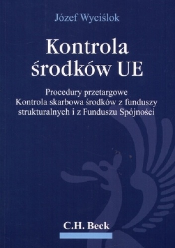 Okładka: Józef Wyciślok - Kontrola środków UE