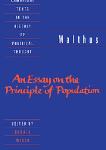 Okładka: Thomas Robert Malthus - An Essay on the Principle of Population