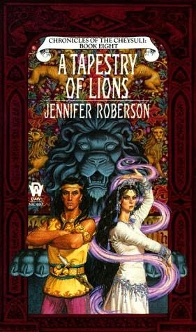 Okładka: Jennifer Roberson - A Tapestry of Lions