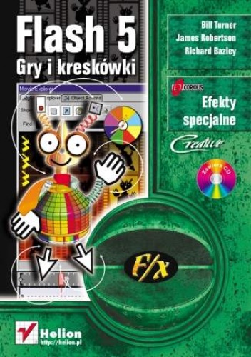 Okładka: Bill Turner - Flash 5. Gry i kreskówki f/x