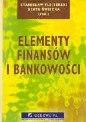 Okładka: Beata Świecka - Elementy finansów i bankowości