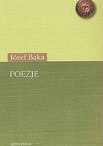 Okładka: Józef Baka - Poezje