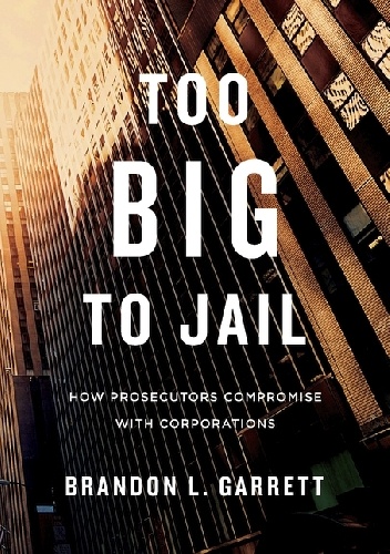 Okładka: Brandon Garrett - Too Big to Jail