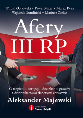 Okładka: Aleksander Majewski - Afery III RP