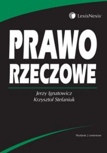 Okładka: Jerzy Ignatowicz - Prawo rzeczowe