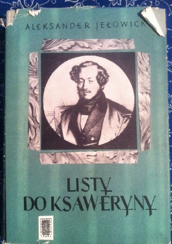 Okładka: Aleksander Jełowicki - Listy do Ksaweryny