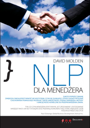 Okładka: David Molden - NLP dla menedżera
