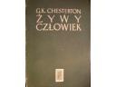 Okładka: Gilbert Keith Chesterton - Żywy człowiek