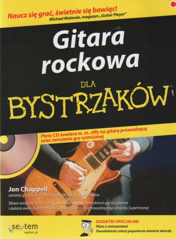 Okładka: Jon Chappell - Gitara rockowa dla bystrzaków