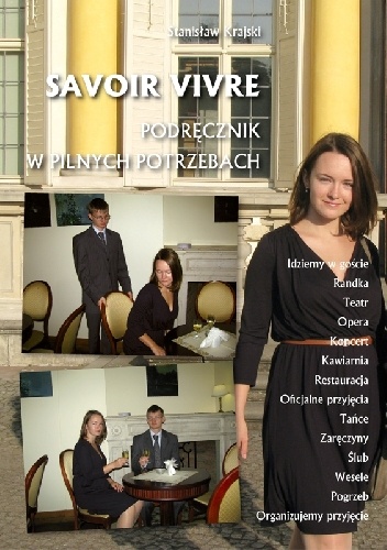 Okładka: Stanisław Krajski - Savoir vivre. Podręcznik w pilnych potrzebach