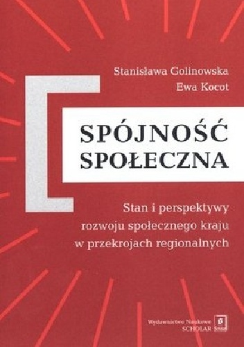 Okładka: Ewa Kocot - Spójność społeczna