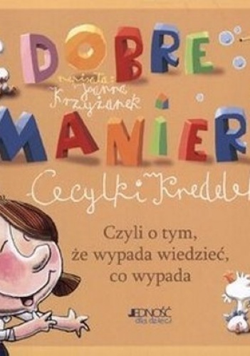 Okładka: Joanna Krzyżanek - Dobre Maniery Cecylki Knedelek
