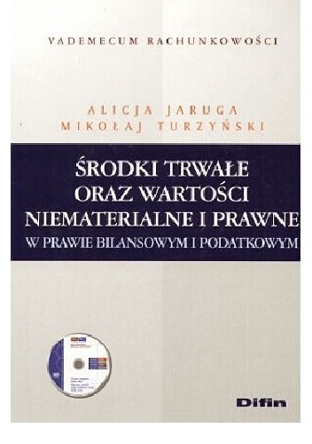 Okładka: Mikołaj Turzyński - Środki trwałe oraz wartości niematerialne i prawne w prawie bilansowym i podatkowym