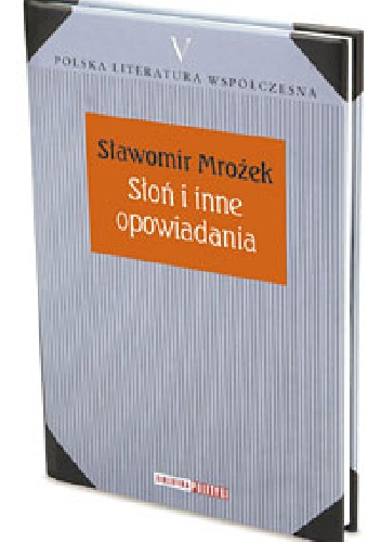 Okładka: Sławomir Mrożek - Słoń i inne opowiadania