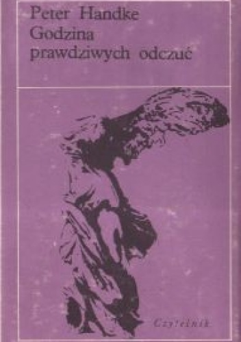 Okładka: Peter Handke - Godzina prawdziwych odczuć; Leworęczna kobieta