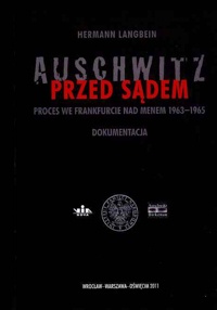 Okładka: Herman Langbein - Auschwitz przed sądem