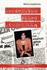 Okładka: Maria Łopatkowa - Morderstwo przed studniówką
