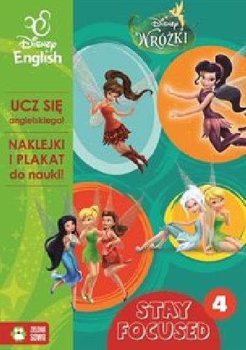 Okładka:  praca zbiorowa - Wróżki Stay Focused 4 Disney English