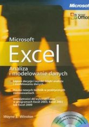 Okładka: Winston Wayne L. - Microsoft Excel. Analiza i modelowanie danych + płyta CD