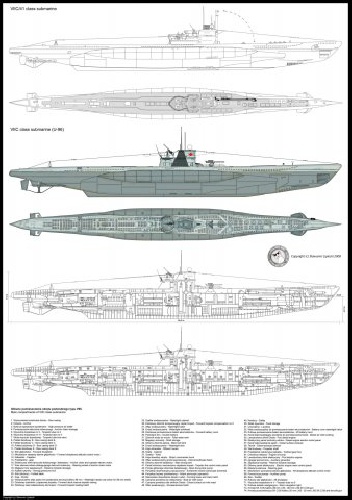 Okładka: Sławomir Lipiecki - U-Boot VIIC