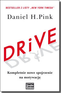 Okładka: Daniel H. Pink - DRIVE. Kompletnie nowe spojrzenie na motywację