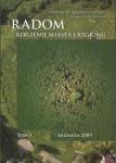 Okładka: Henryk Samsonowicz - Radom. Korzenie miasta i regionu, Tom I, Badania 2009