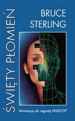 Okładka: Bruce Sterling - Święty płomień