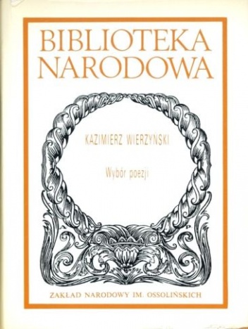 Okładka: Kazimierz Wierzyński - Wybór poezji